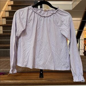 Crewcuts Lavender Long Sleeve Blouse